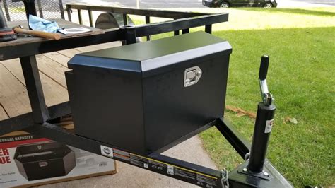 harbor freight trailer storage box